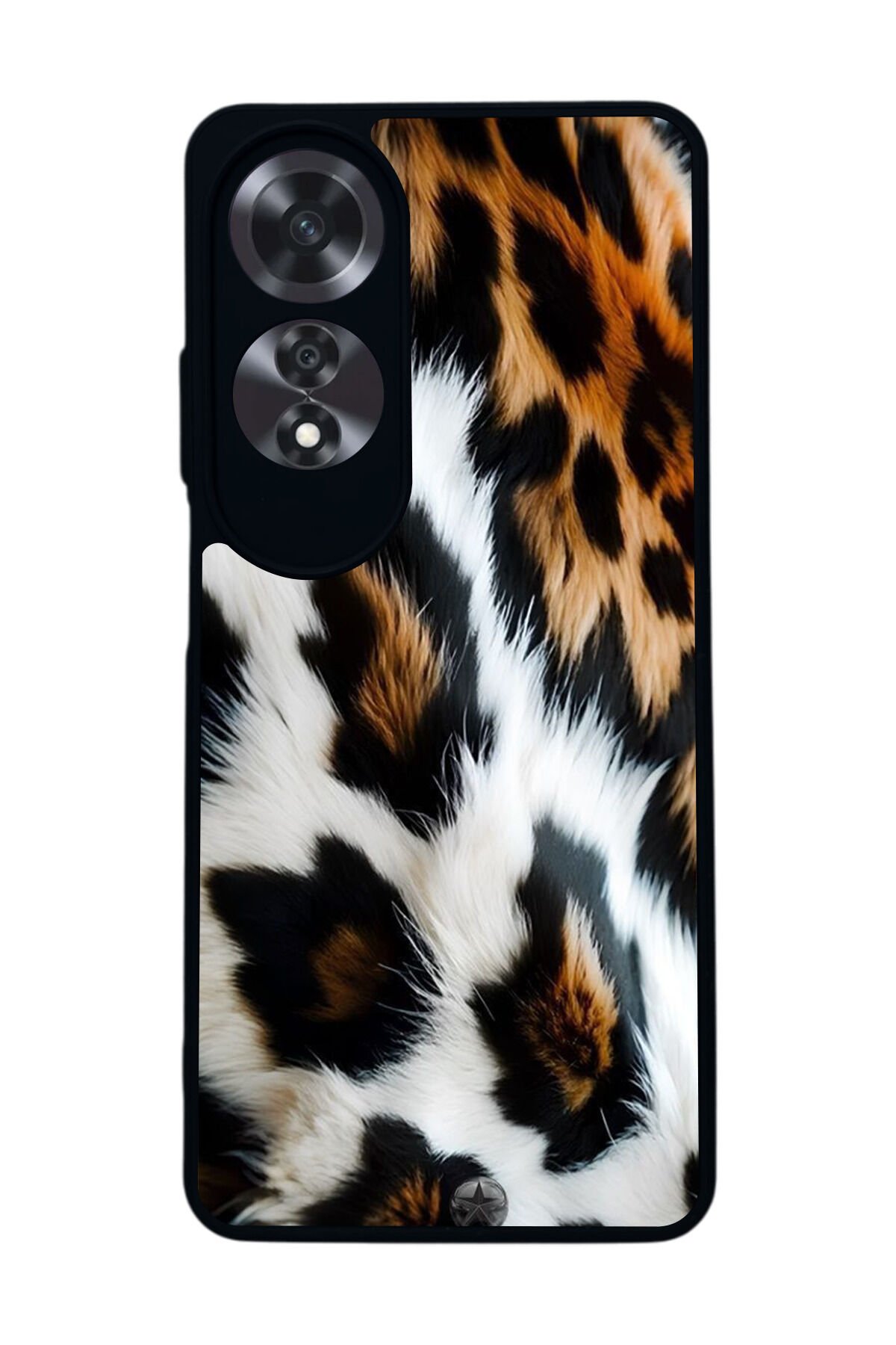 Oppo A60 Mat Siyah uyumlu Kılıf – Yumuşak Silikon, Koruyucu, Şok Emici Kapak
