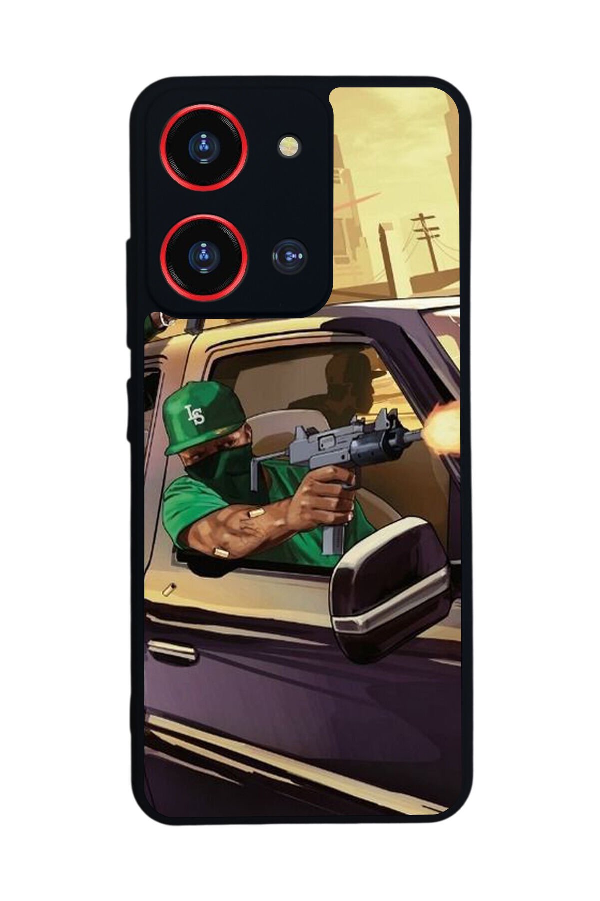 Reeder S19 Max Pro S ZOOM Uyumlu GTA Tasarımlı Glossy Premium Kılıf