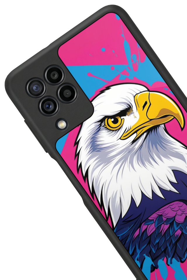 Samsung Galaxy M32 Uyumlu Besiktas Tasarımlı Glossy Premium Kılıf