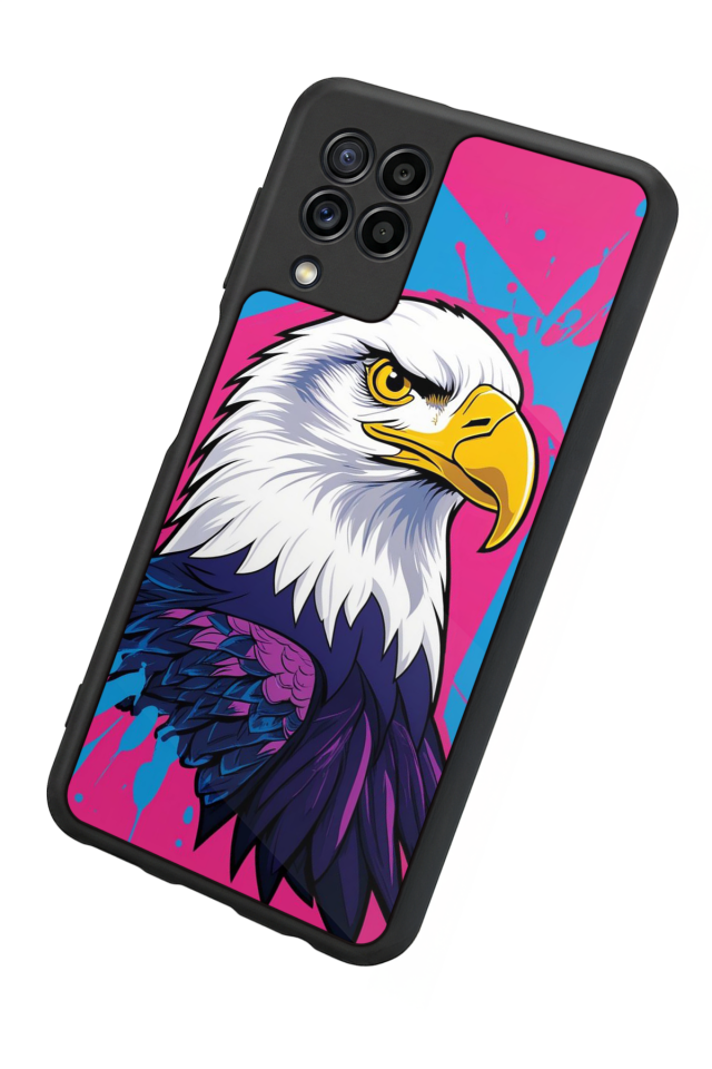 Samsung Galaxy M32 Uyumlu Besiktas Tasarımlı Glossy Premium Kılıf