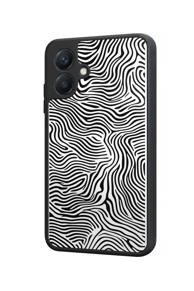 Samsung Galaxy A07 Uyumlu Çizgi Sanatı Tasarımlı Glossy Premium Kılıf