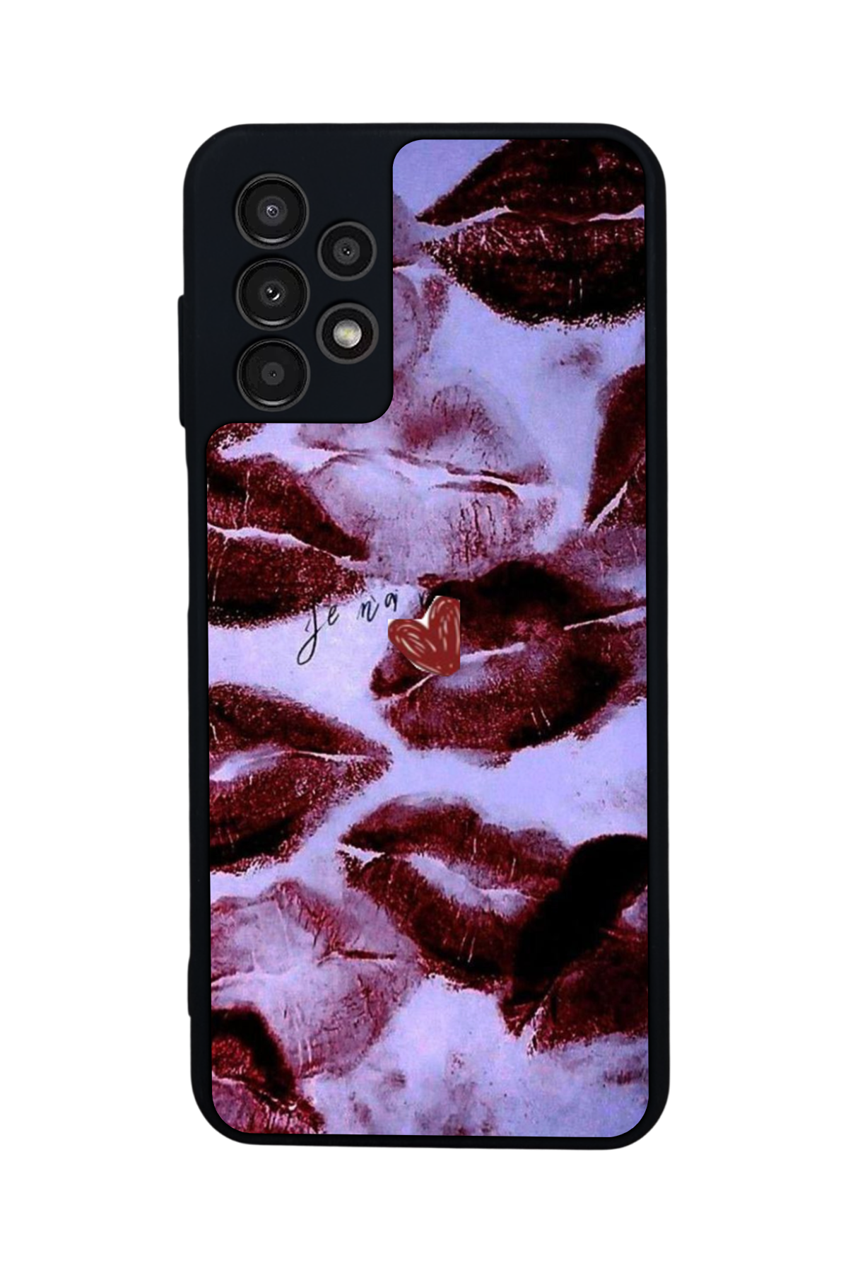 Samsung Galaxy A13 Uyumlu Dudak Tasarımlı Glossy Premium Kılıf
