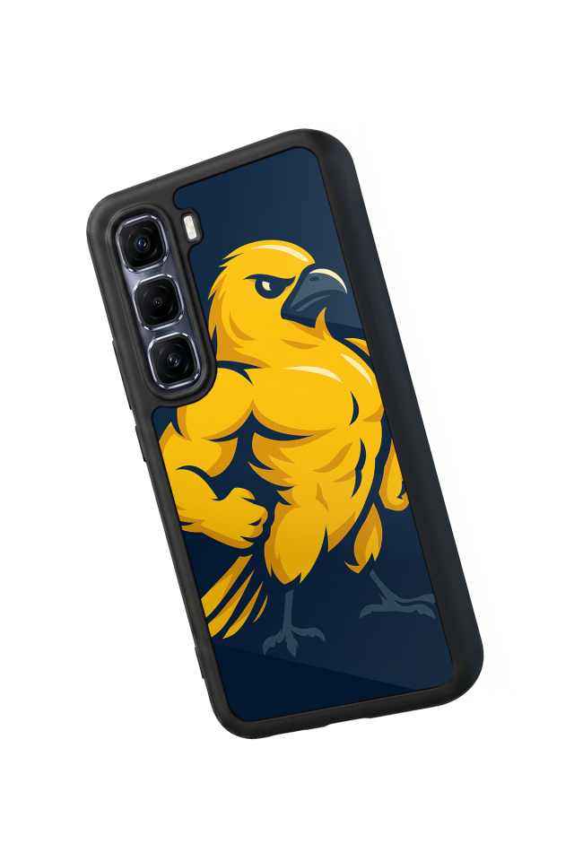 Infinix Hot 60 Pro Plus Uyumlu Fenerbahce Tasarımlı Glossy Premium Kılıf