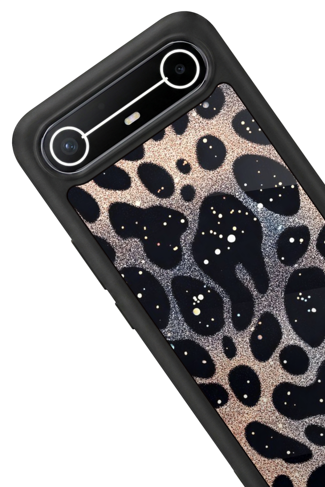 Tecno Spark Slim 5G Uyumlu Hologram Leopar Tasarımlı Glossy Premium Kılıf