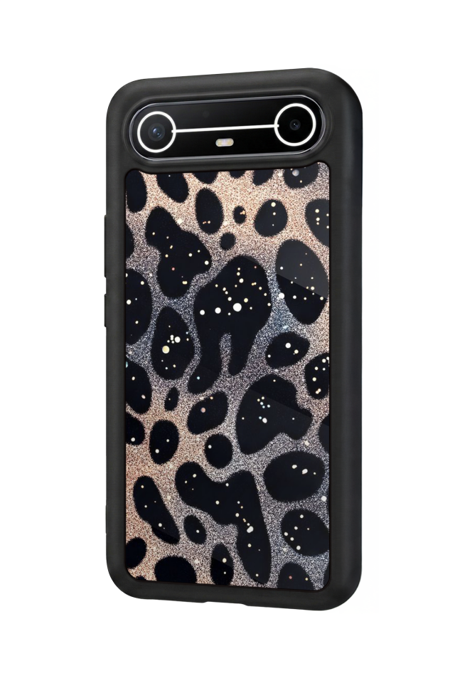 Tecno Spark Slim 5G Uyumlu Hologram Leopar Tasarımlı Glossy Premium Kılıf