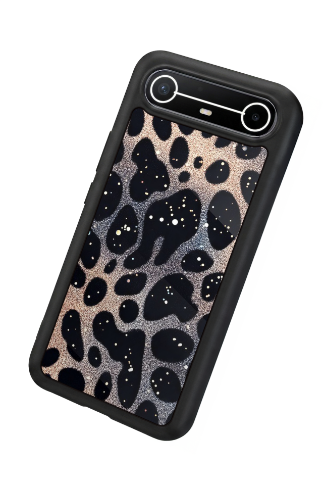 Tecno Spark Slim 5G Uyumlu Hologram Leopar Tasarımlı Glossy Premium Kılıf