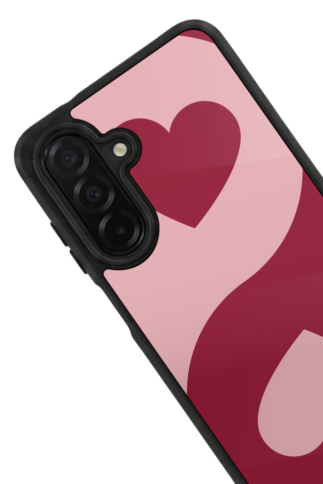 Samsung Galaxy A26 Uyumlu Kalp Love Tasarımlı Glossy Premium Kılıf