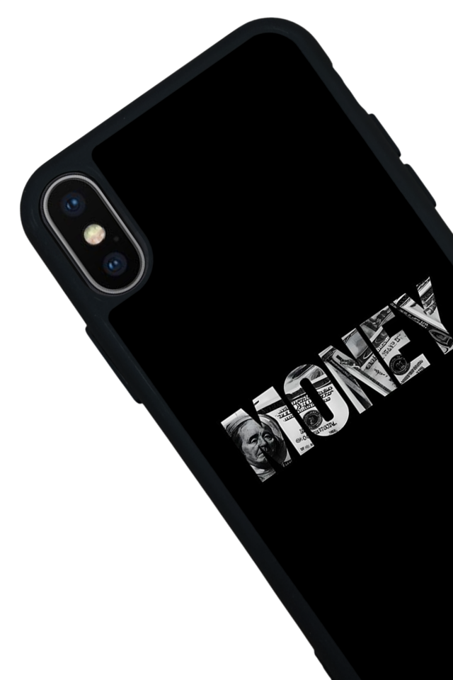iPhone X/ XS Uyumlu Money Para Tasarımlı Glossy Premium Kılıf