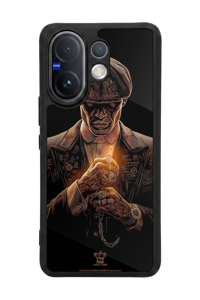 Vivo V60 Uyumlu Peaky Blinders Tasarımlı Glossy Premium Kılıf
