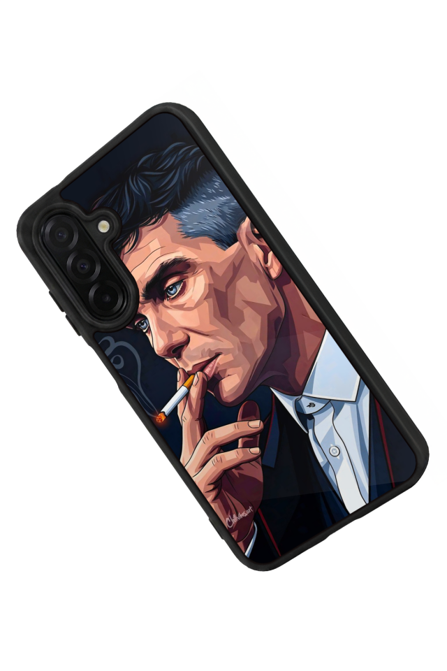 Samsung Galaxy A56 Uyumlu Peaky Blinders Tasarımlı Glossy Premium Kılıf