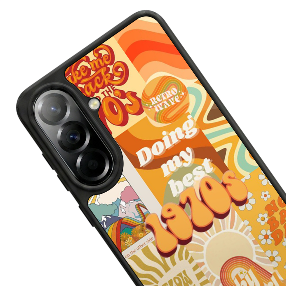 Samsung Galaxy A37 Uyumlu Poster Tasarımlı Glossy Premium Kılıf