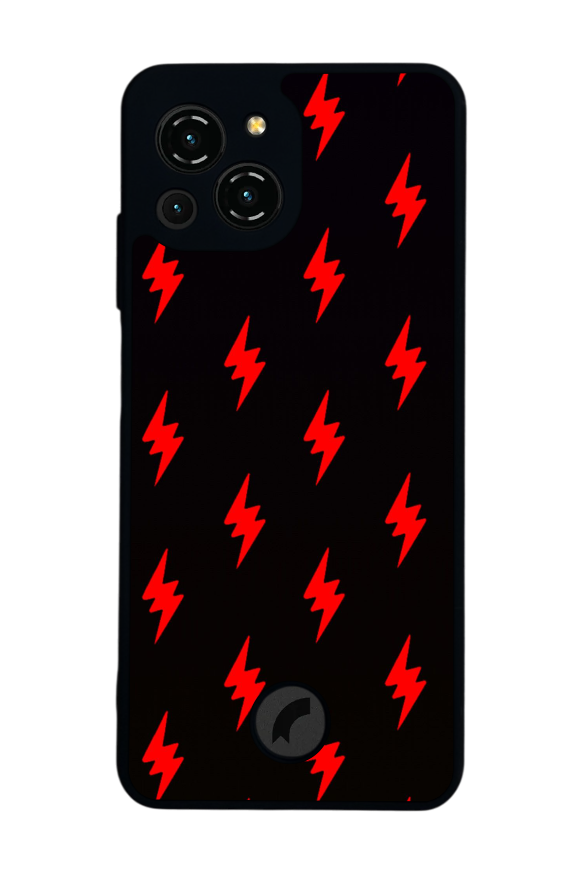 Reeder S23 Pro Max Uyumlu Simsek Tasarımlı Glossy Premium Kılıf