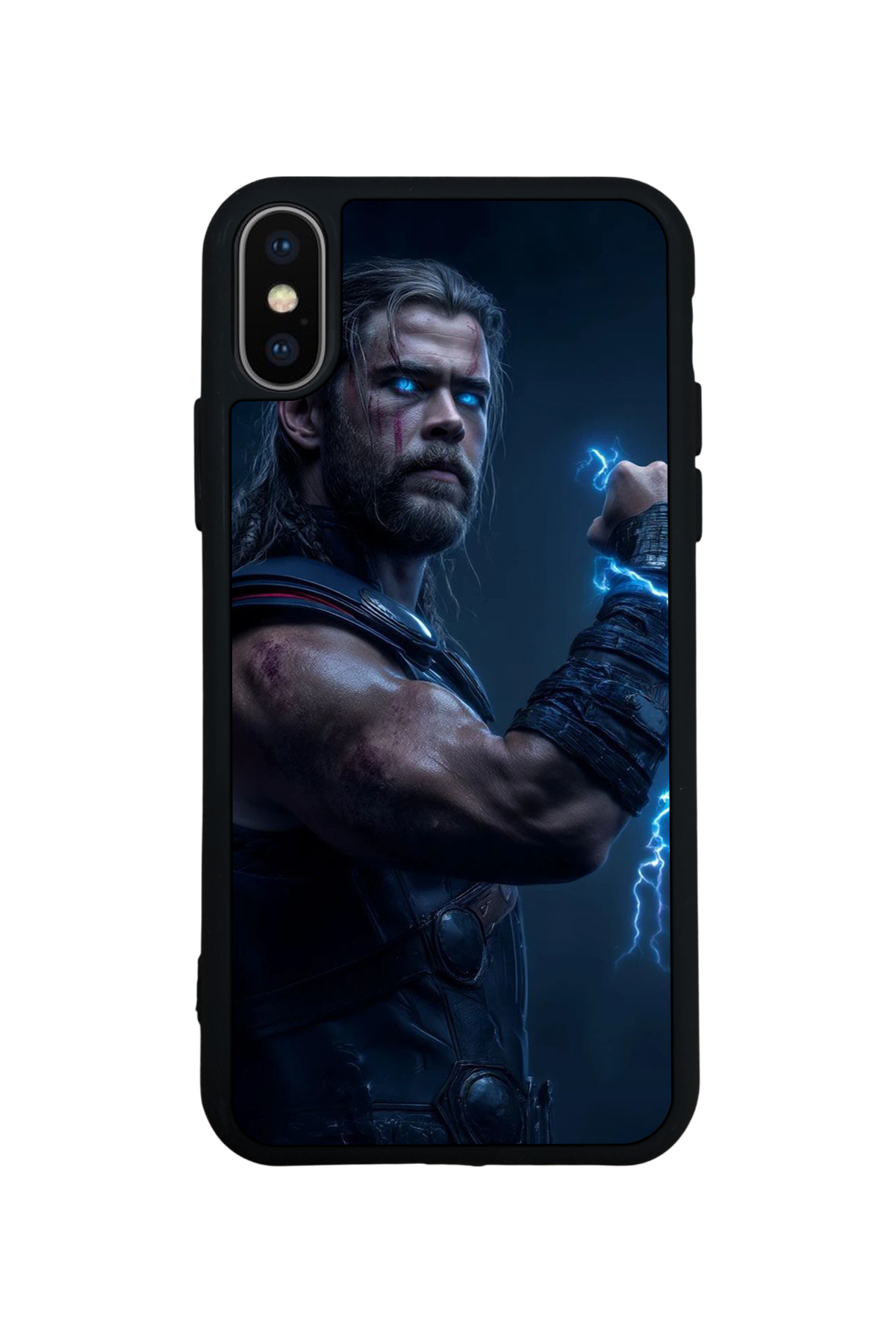 iPhone XS Max Uyumlu Thor Tasarımlı Glossy Premium Kılıf