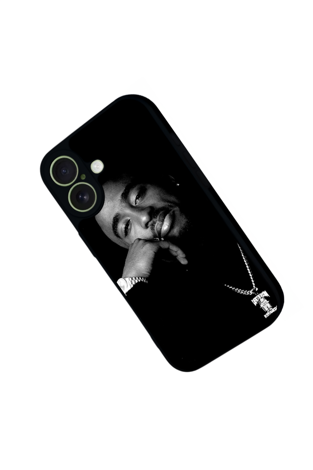 iPhone 17 Uyumlu Tupac Tasarımlı Glossy Premium Kılıf