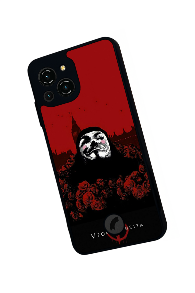 Reeder S23 Pro Max Uyumlu Vendetta Tasarımlı Glossy Premium Kılıf