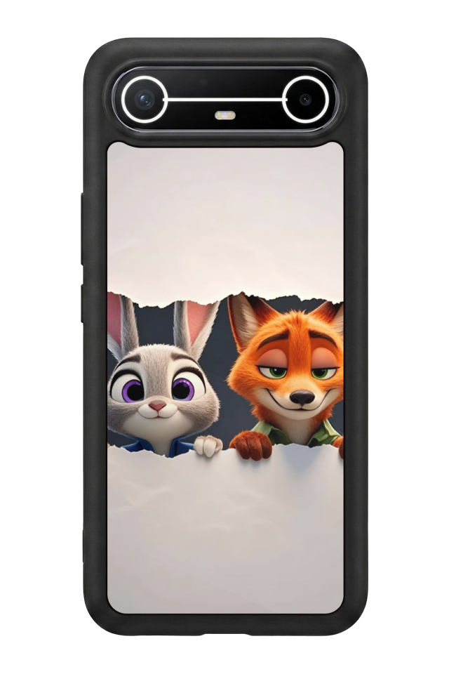 Tecno Spark Slim 5G Uyumlu Zootropolis Tasarımlı Glossy Premium Kılıf