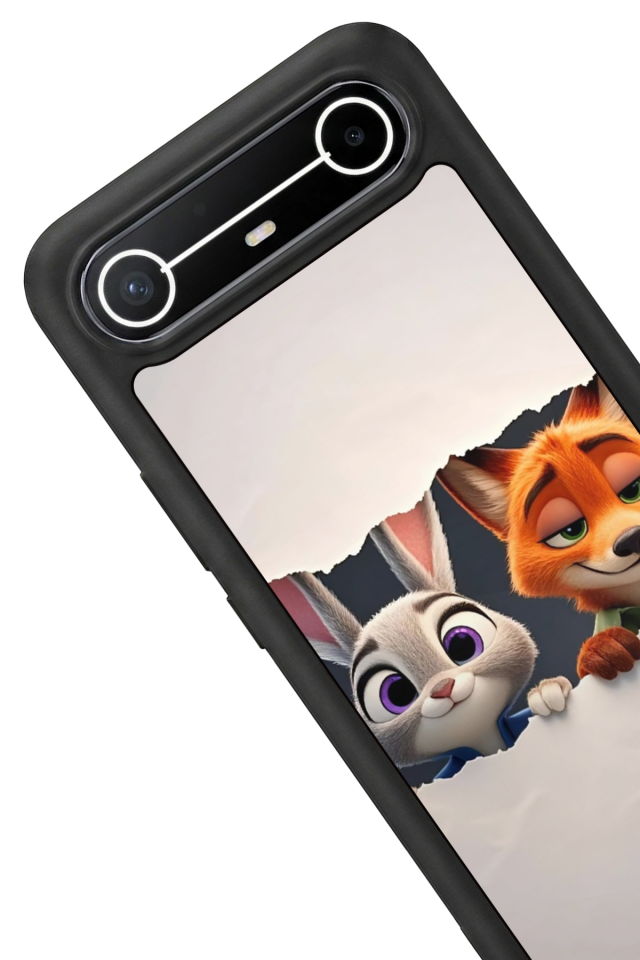 Tecno Spark Slim 5G Uyumlu Zootropolis Tasarımlı Glossy Premium Kılıf