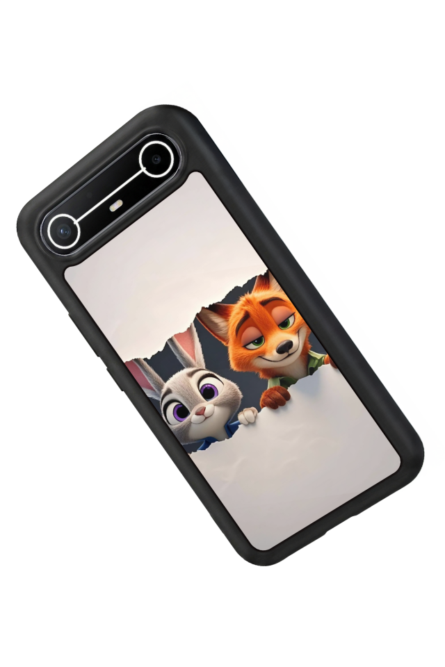 Tecno Spark Slim 5G Uyumlu Zootropolis Tasarımlı Glossy Premium Kılıf