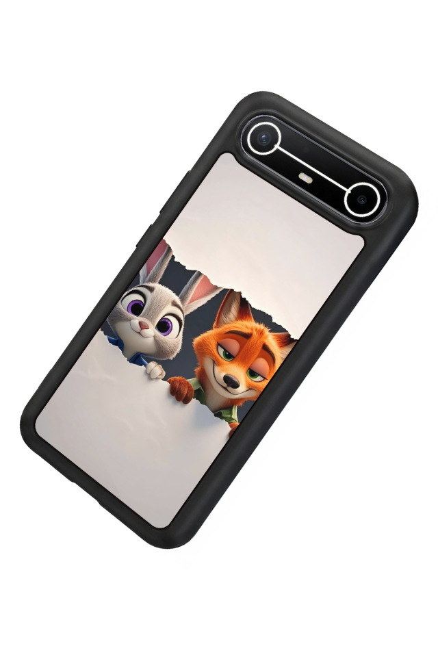 Tecno Spark Slim 5G Uyumlu Zootropolis Tasarımlı Glossy Premium Kılıf
