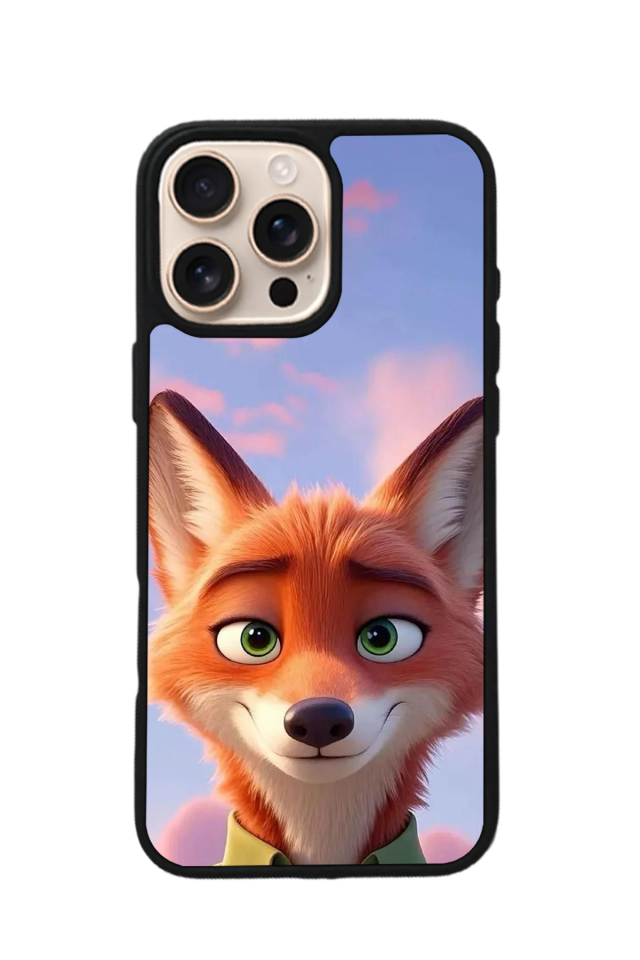 iPhone 16 Pro Max Uyumlu Zootropolis Tasarımlı Glossy Premium Kılıf