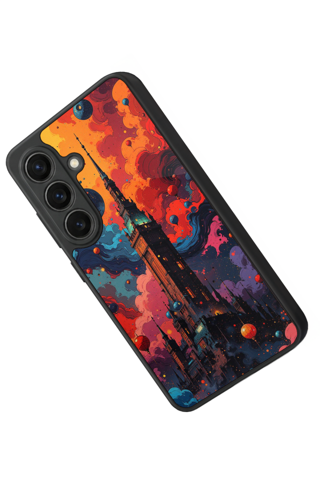 Samsung Galaxy S26 Uyumlu Abstract Tasarımlı Glossy Premium Kılıf