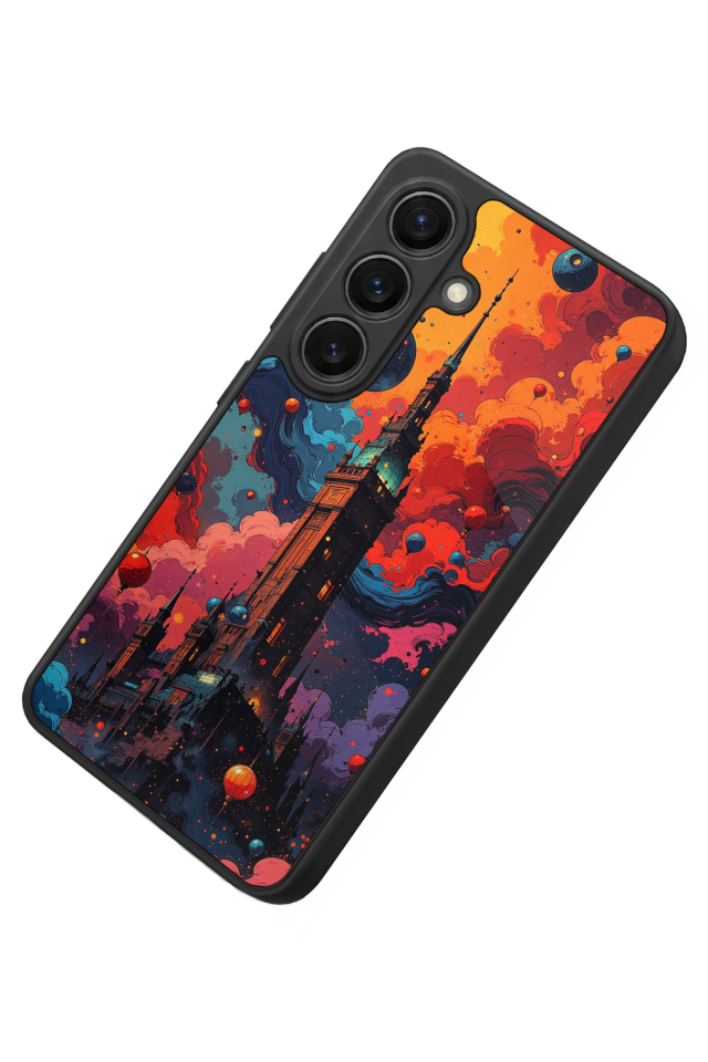 Samsung Galaxy S26 Uyumlu Abstract Tasarımlı Glossy Premium Kılıf