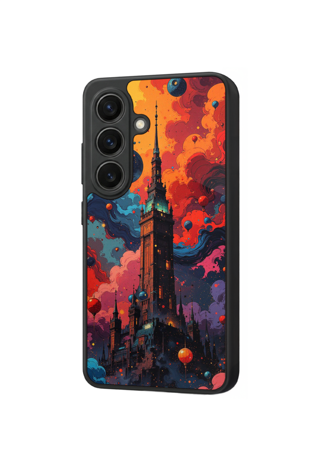 Samsung Galaxy S26 Uyumlu Abstract Tasarımlı Glossy Premium Kılıf
