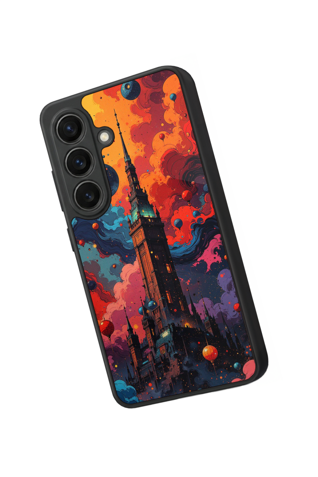 Samsung Galaxy S26 Uyumlu Abstract Tasarımlı Glossy Premium Kılıf