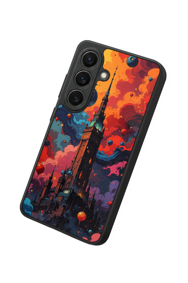 Samsung Galaxy S26 Uyumlu Abstract Tasarımlı Glossy Premium Kılıf