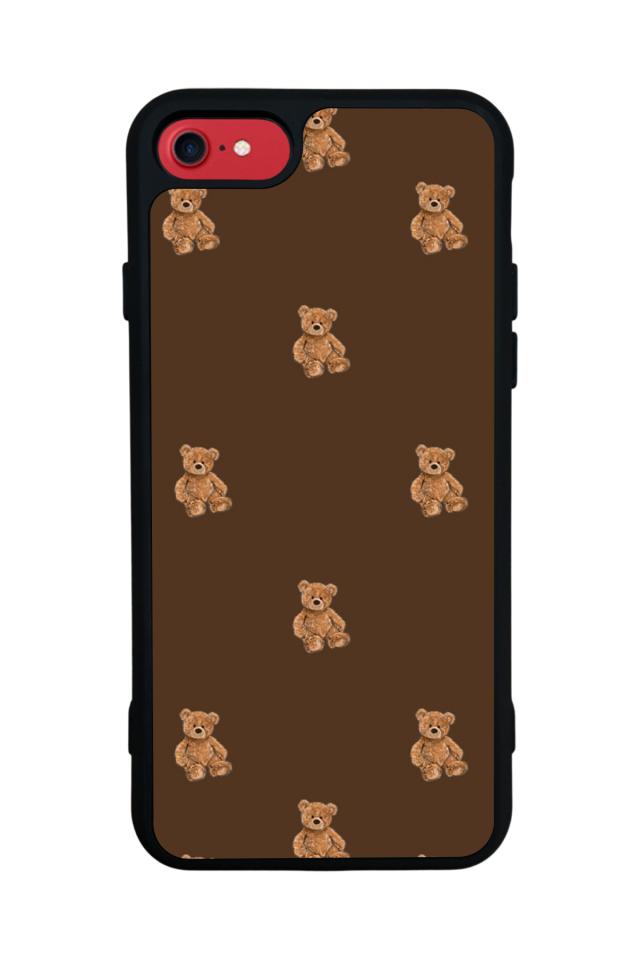 iPhone 7 Uyumlu Ayı Tasarımlı Glossy Premium Kılıf