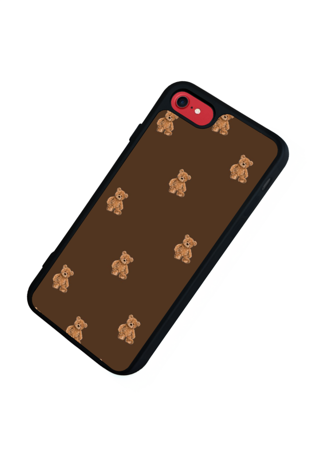 iPhone 7 Uyumlu Ayı Tasarımlı Glossy Premium Kılıf