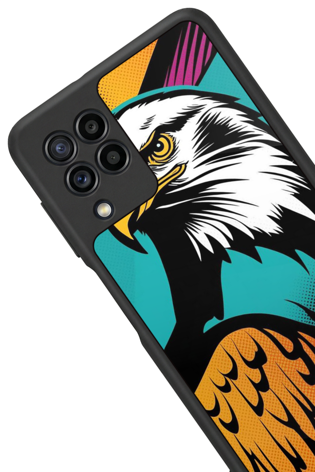 Samsung Galaxy M32 Uyumlu Besiktas Tasarımlı Glossy Premium Kılıf