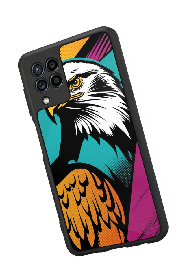 Samsung Galaxy M32 Uyumlu Besiktas Tasarımlı Glossy Premium Kılıf