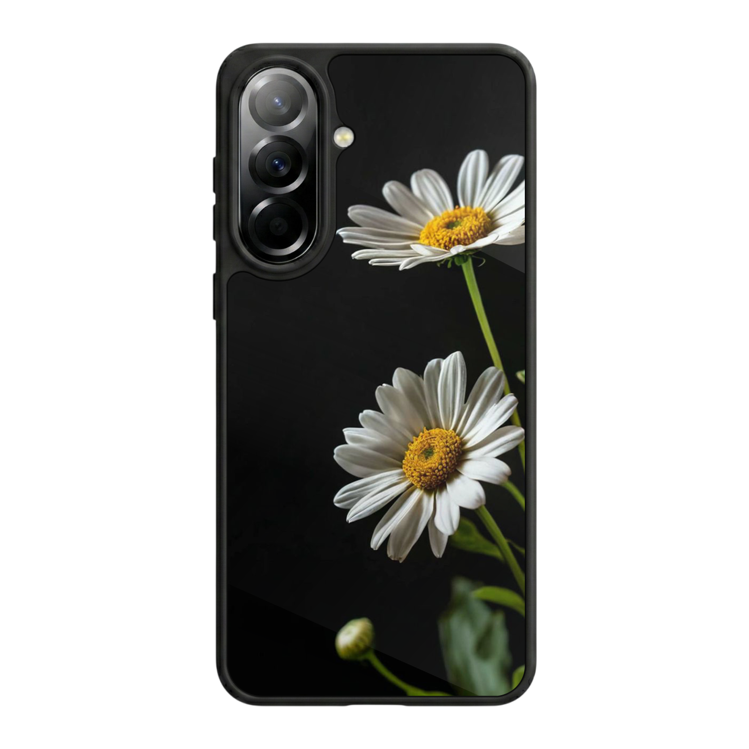 Samsung Galaxy A57 Uyumlu Cicek Tasarımlı Glossy Premium Kılıf