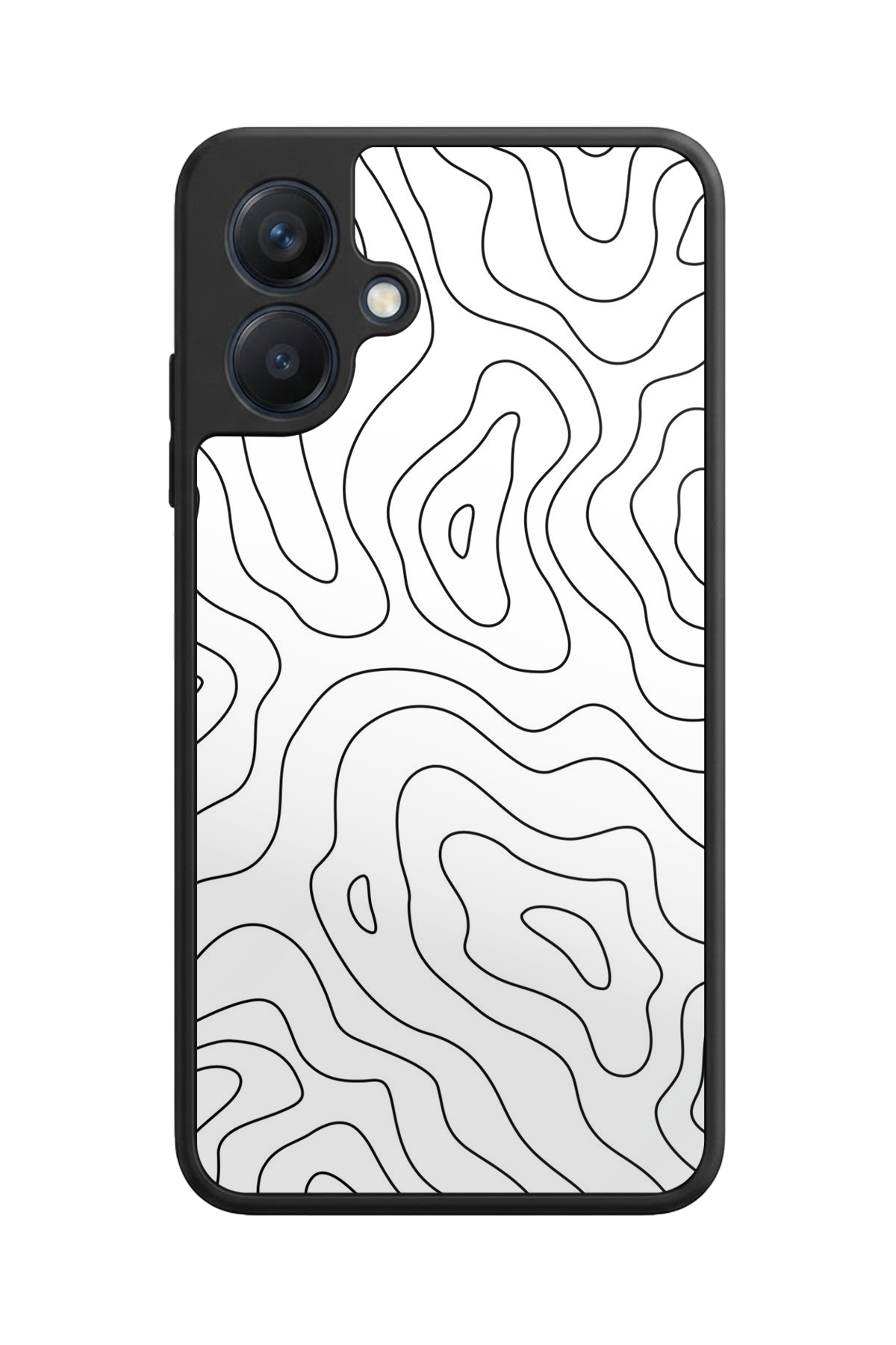 Samsung Galaxy A07 Uyumlu Çizgi Sanatı Tasarımlı Glossy Premium Kılıf