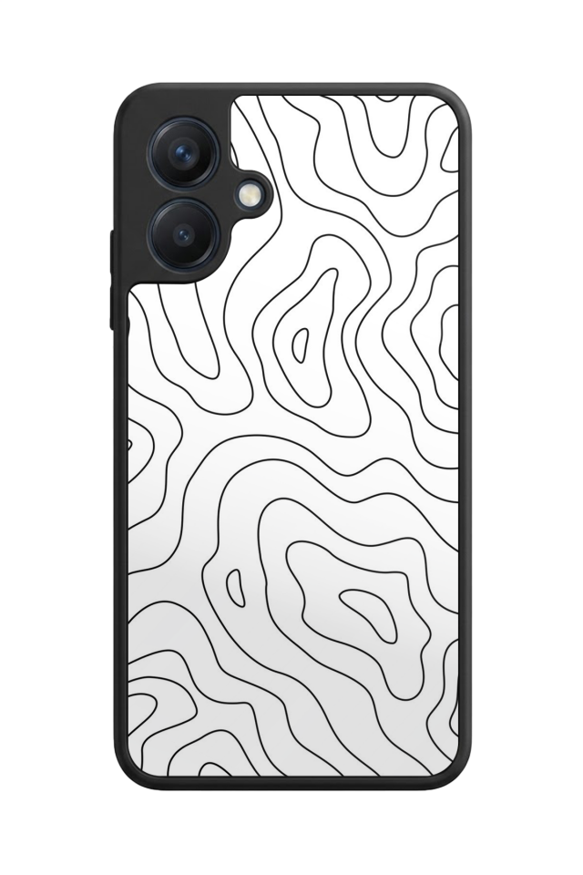 Samsung Galaxy A07 Uyumlu Çizgi Sanatı Tasarımlı Glossy Premium Kılıf