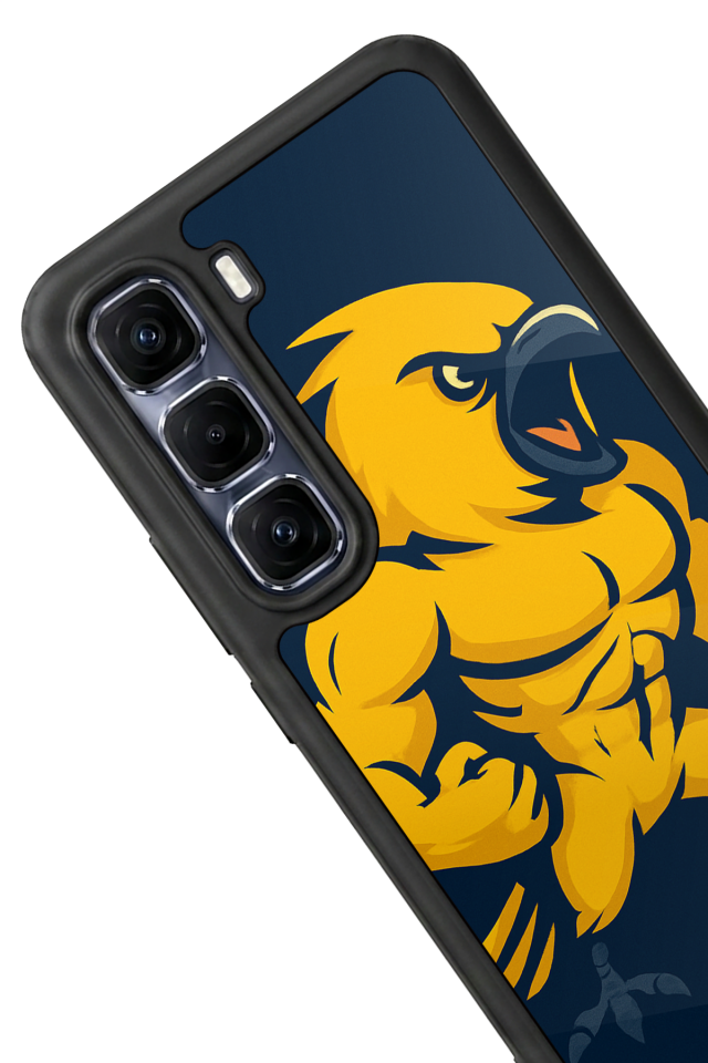 Infinix Hot 60 Pro Plus Uyumlu Fenerbahce Tasarımlı Glossy Premium Kılıf