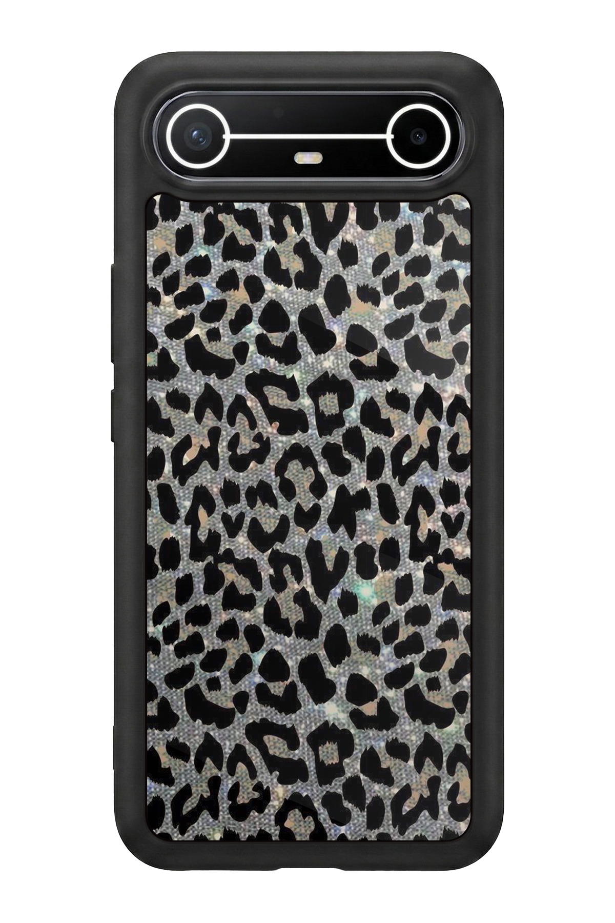 Tecno Spark Slim 5G Uyumlu Hologram Leopar Tasarımlı Glossy Premium Kılıf