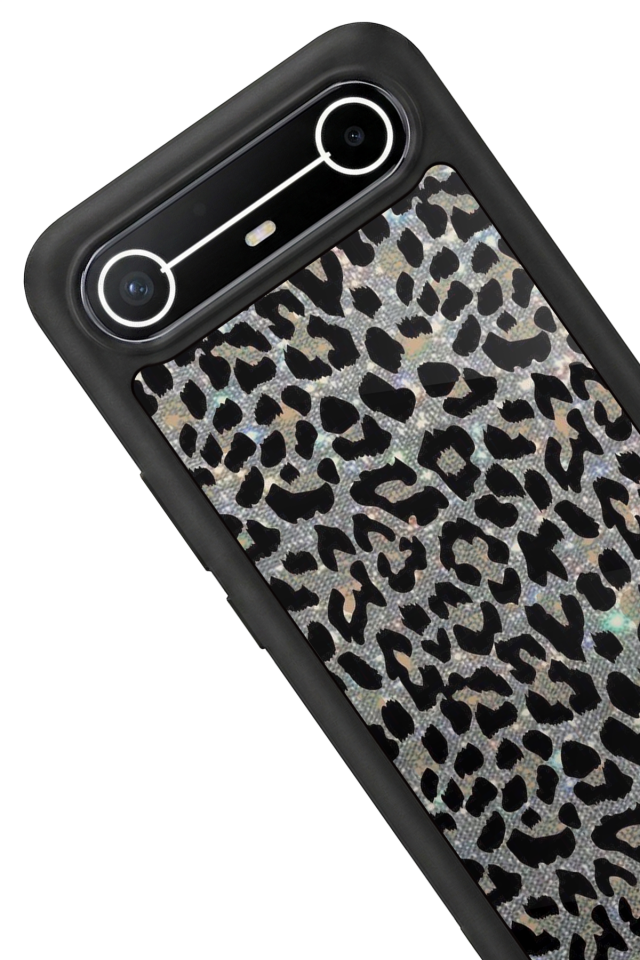 Tecno Spark Slim 5G Uyumlu Hologram Leopar Tasarımlı Glossy Premium Kılıf