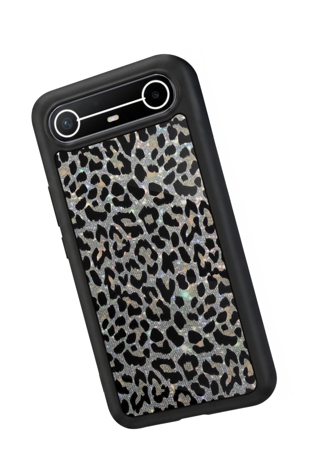 Tecno Spark Slim 5G Uyumlu Hologram Leopar Tasarımlı Glossy Premium Kılıf