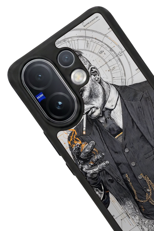 Vivo V60 Uyumlu Peaky Blinders Tasarımlı Glossy Premium Kılıf