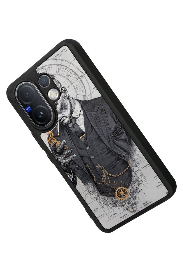 Vivo V60 Uyumlu Peaky Blinders Tasarımlı Glossy Premium Kılıf