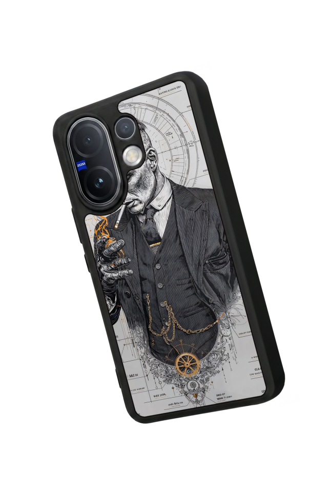 Vivo V60 Uyumlu Peaky Blinders Tasarımlı Glossy Premium Kılıf