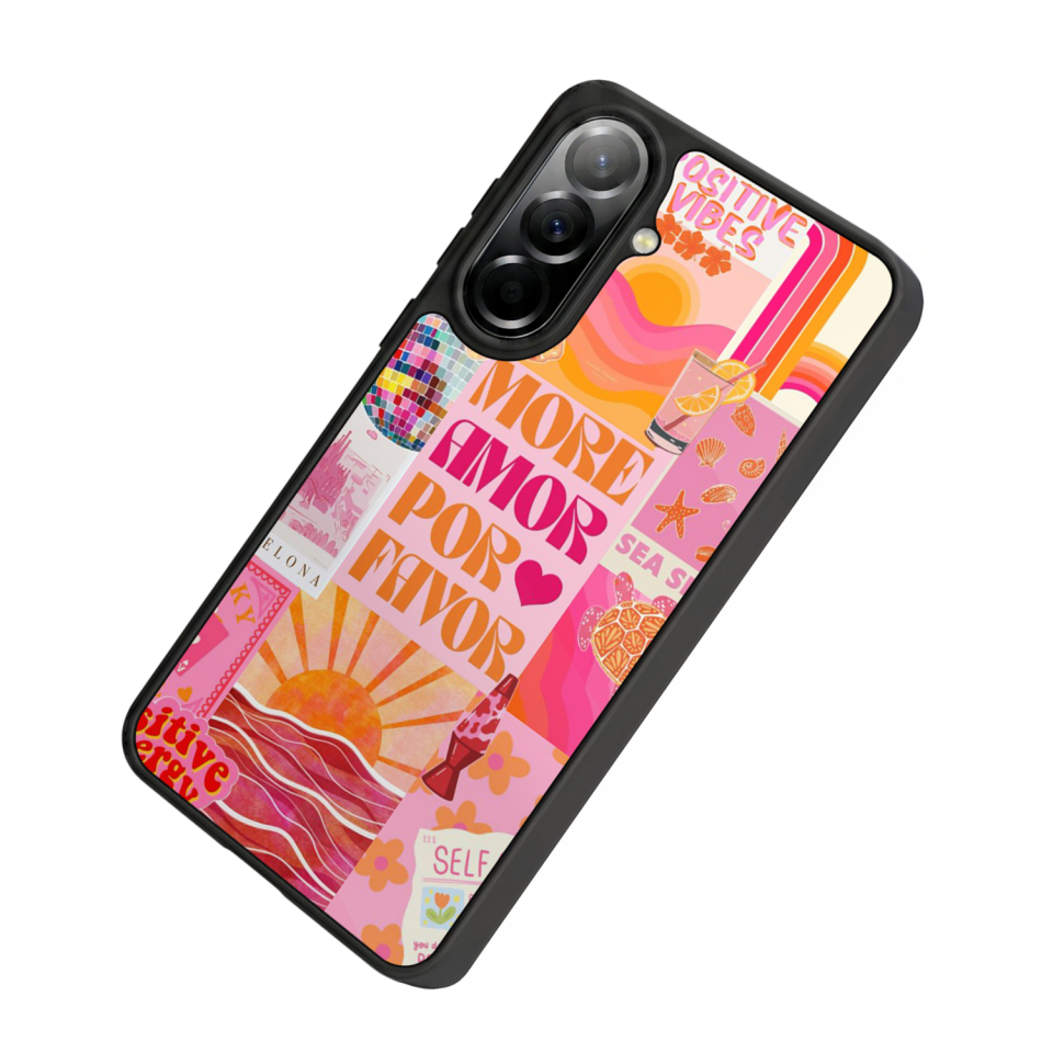Samsung Galaxy A37 Uyumlu Poster Tasarımlı Glossy Premium Kılıf