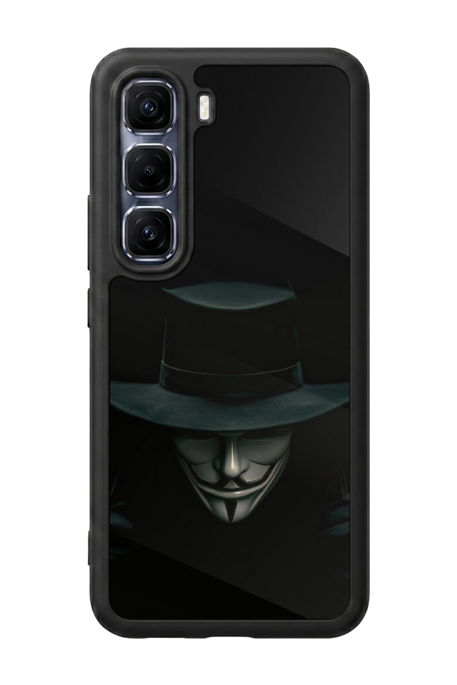 Infinix Hot 60 Pro Plus Uyumlu Vendetta Tasarımlı Glossy Premium Kılıf