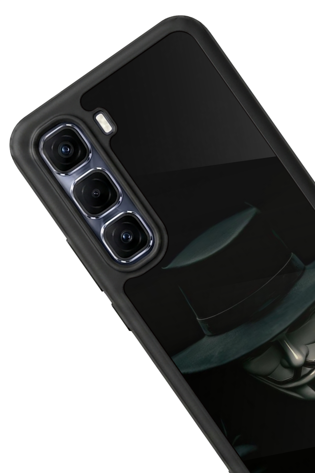 Infinix Hot 60 Pro Plus Uyumlu Vendetta Tasarımlı Glossy Premium Kılıf