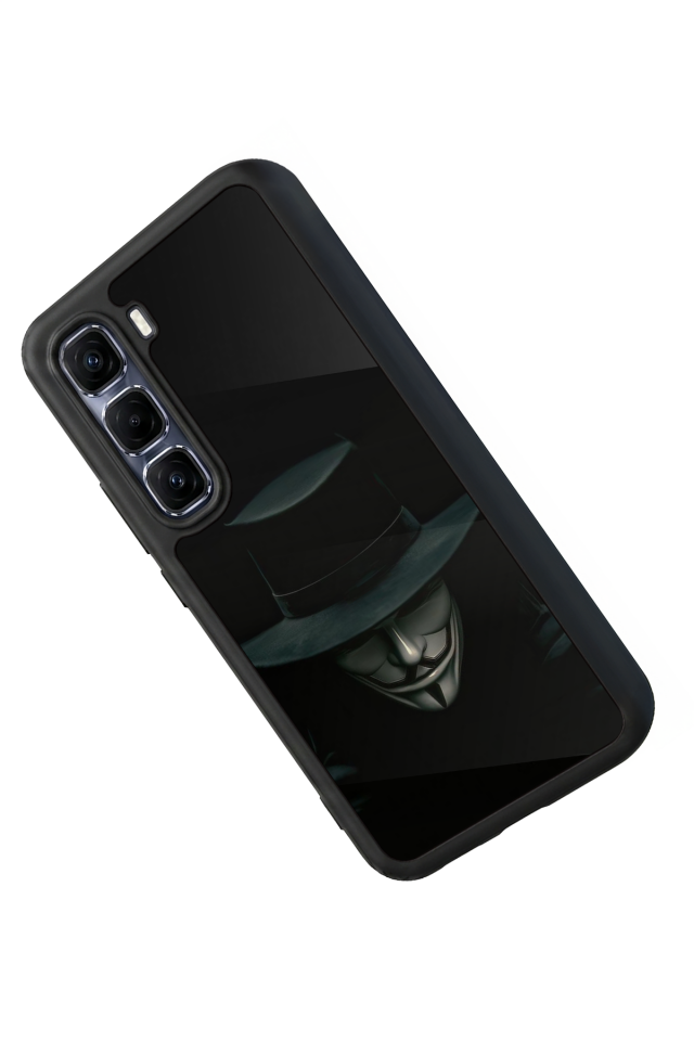 Infinix Hot 60 Pro Plus Uyumlu Vendetta Tasarımlı Glossy Premium Kılıf