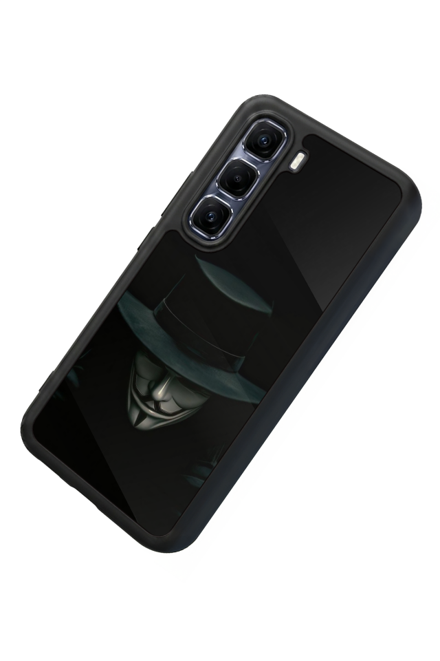 Infinix Hot 60 Pro Plus Uyumlu Vendetta Tasarımlı Glossy Premium Kılıf