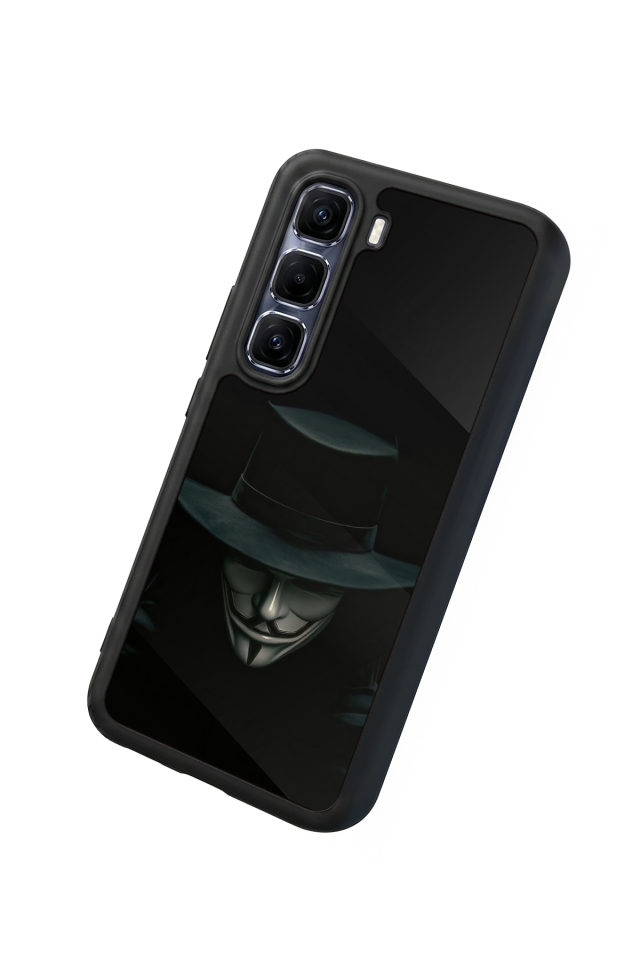 Infinix Hot 60 Pro Plus Uyumlu Vendetta Tasarımlı Glossy Premium Kılıf