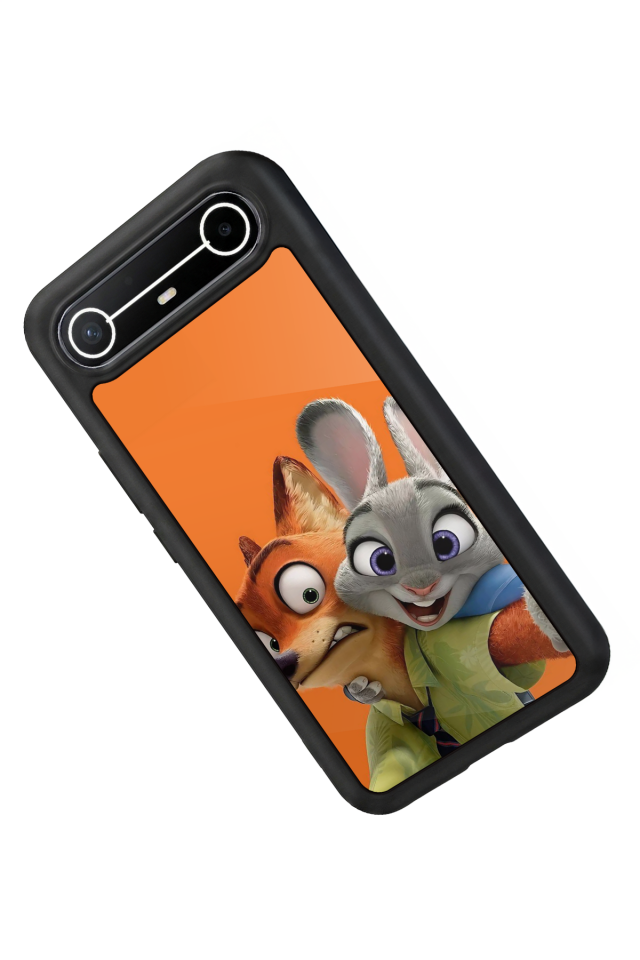 Tecno Spark Slim 5G Uyumlu Zootropolis Tasarımlı Glossy Premium Kılıf